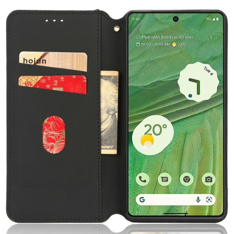 Etui Na Telefon do Google Pixel 7 Etui Folio Kostki 3d