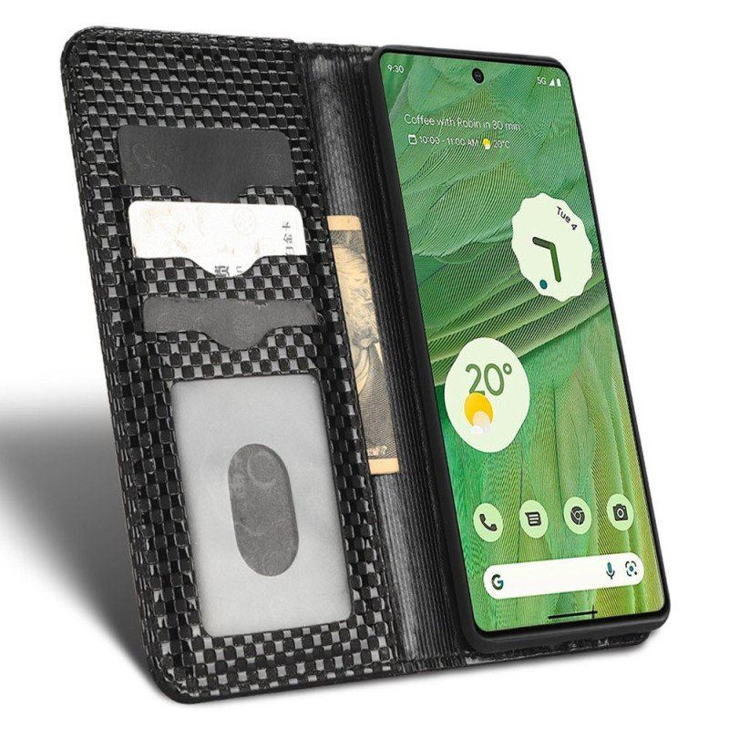 Etui Na Telefon do Google Pixel 7 Etui Folio Teksturowane