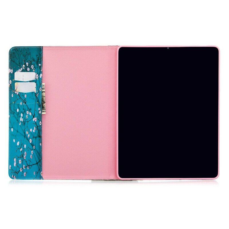 Etui Folio do iPad Pro 12.9" (2022) Wzór Nadruku Drzewa Sakura