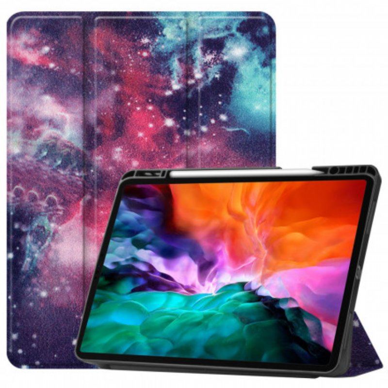 Etui Na Telefon do iPad Pro 12.9" (2022) Kosmiczny Uchwyt Na Długopis