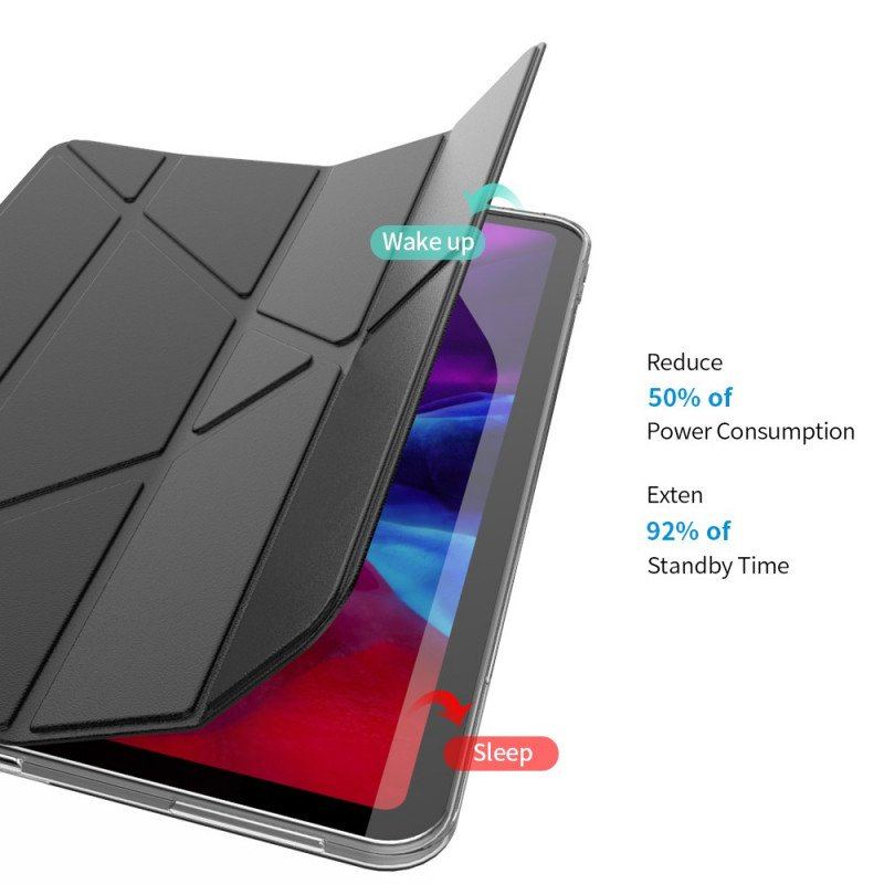 Etui Na Telefon do iPad Pro 12.9" (2022) Prosty Projekt Origami