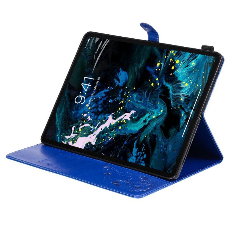 Etui Na Telefon Pokrowce do iPad Pro 12.9" (2022) Kot I Pszczoły