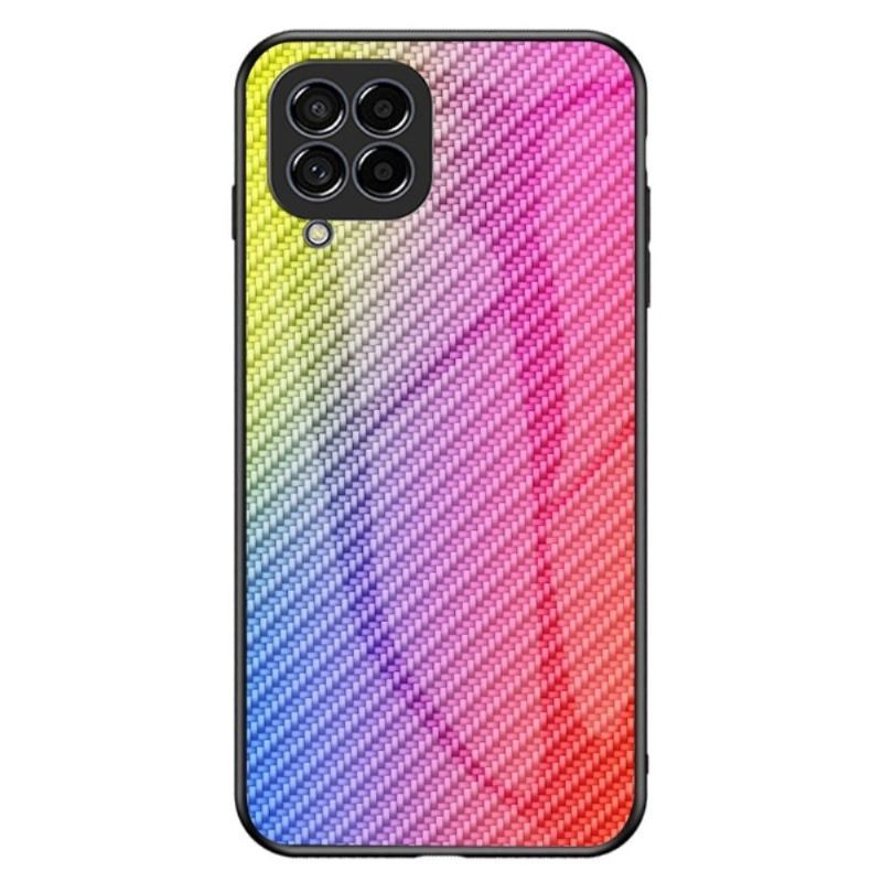 Etui do Samsung Galaxy M33 5G Anti-fall Szkło Hartowane Z Włókna Węglowego W Stylu