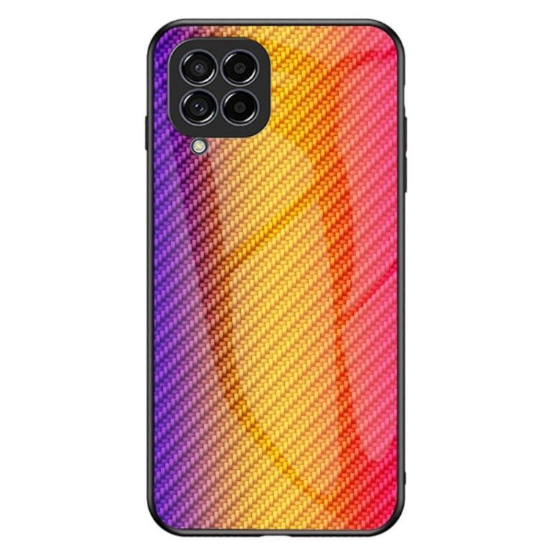 Etui do Samsung Galaxy M33 5G Anti-fall Szkło Hartowane Z Włókna Węglowego W Stylu