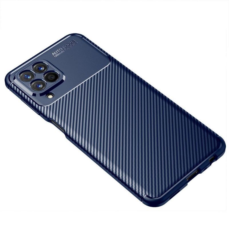 Etui do Samsung Galaxy M33 5G Biznes Styl Włókna Węglowego