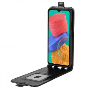 Etui Folio do Samsung Galaxy M33 5G Skórzany Futerał Ze Sztucznej Skóry W Pionie