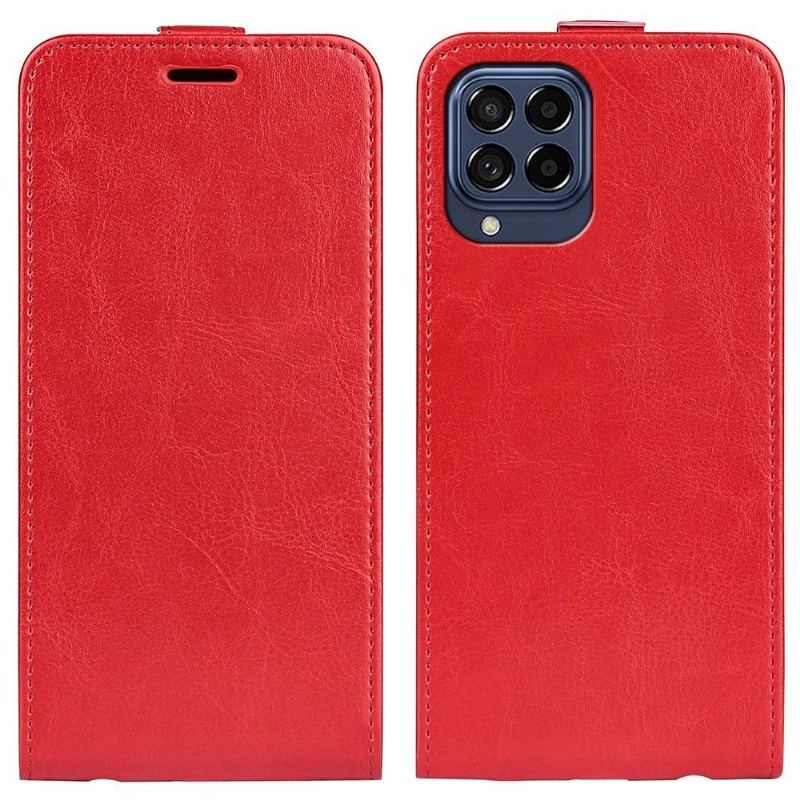 Etui Folio do Samsung Galaxy M33 5G Skórzany Futerał Ze Sztucznej Skóry W Pionie