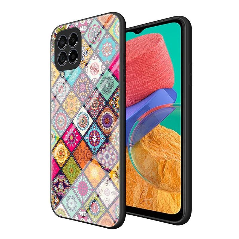 Futerały do Samsung Galaxy M33 5G Kalejdoskop Mandala Ze Stojakiem