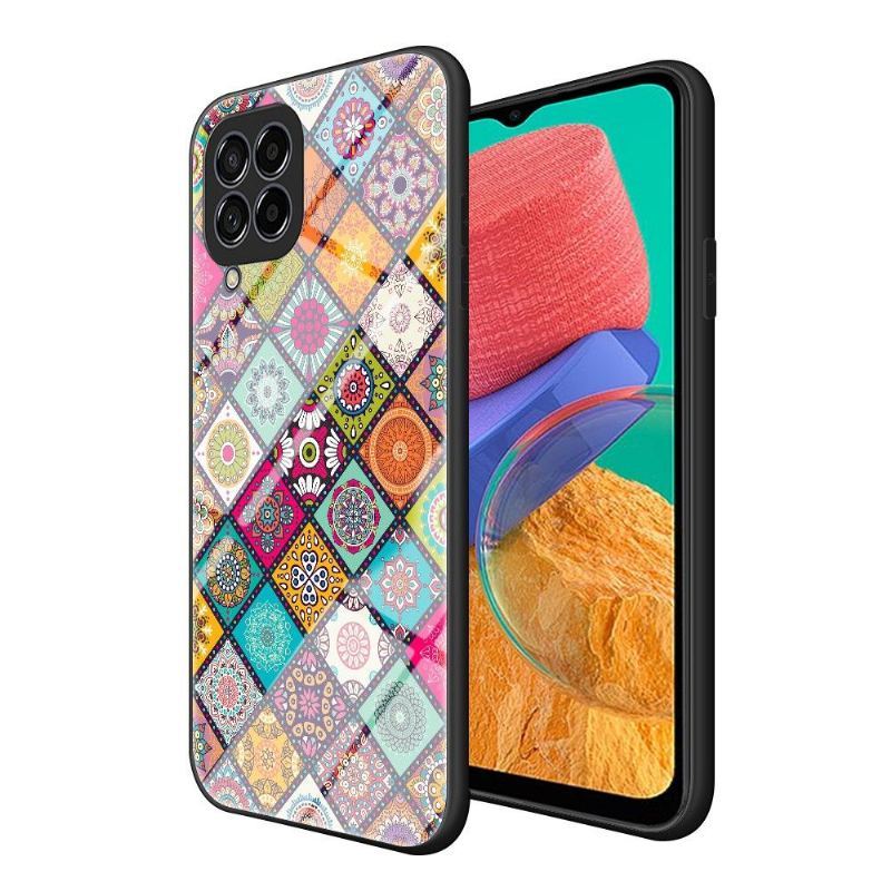 Futerały do Samsung Galaxy M33 5G Kalejdoskop Mandala Ze Stojakiem