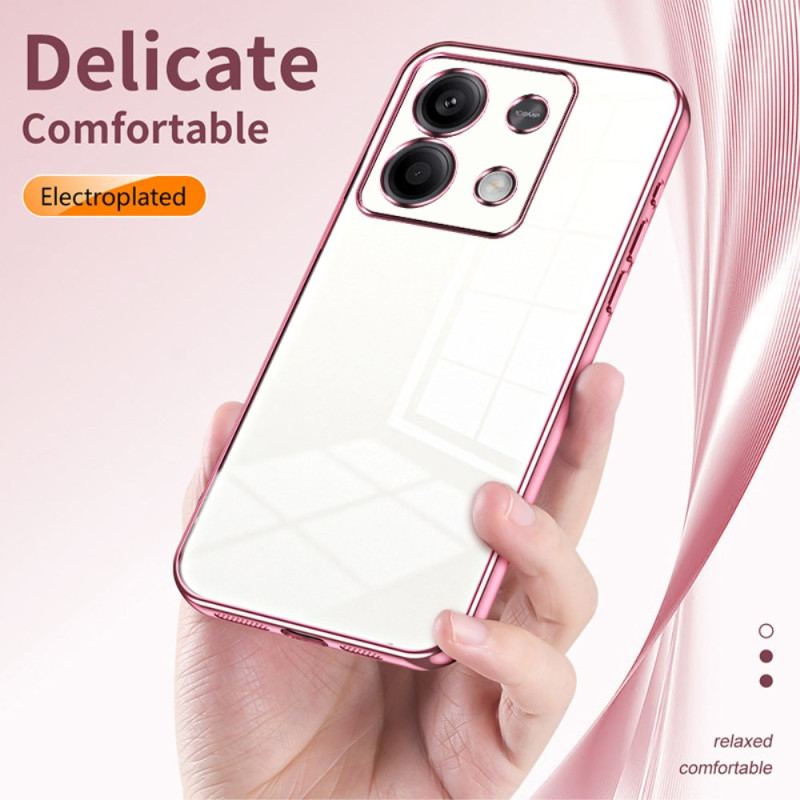 Etui Do Xiaomi Redmi Note 13 5g Krawędzie W Stylu Metalu