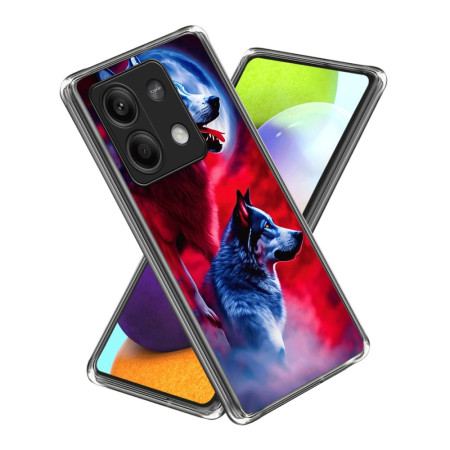 Etui Do Xiaomi Redmi Note 13 5g Wilk Na Księżycu