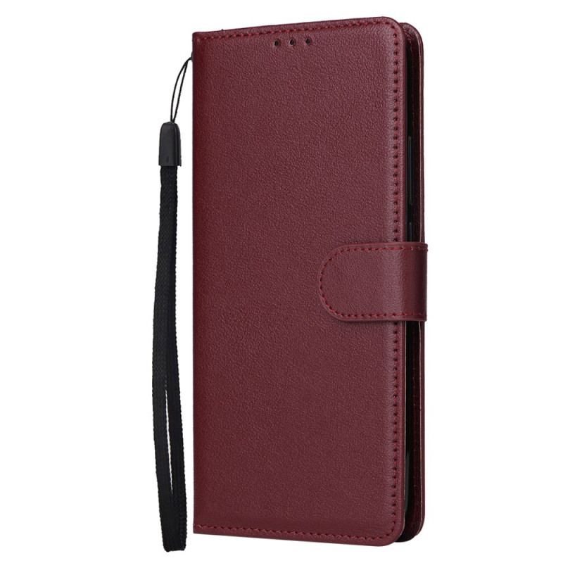 Etui Folio Do Xiaomi Redmi Note 13 5g Gładki Z Paskiem