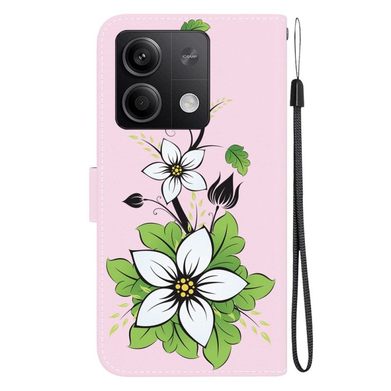 Etui Folio Do Xiaomi Redmi Note 13 5g Lilia W Pasku