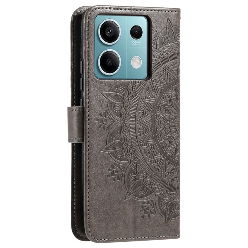 Etui Folio Do Xiaomi Redmi Note 13 5g Mandala Słońce