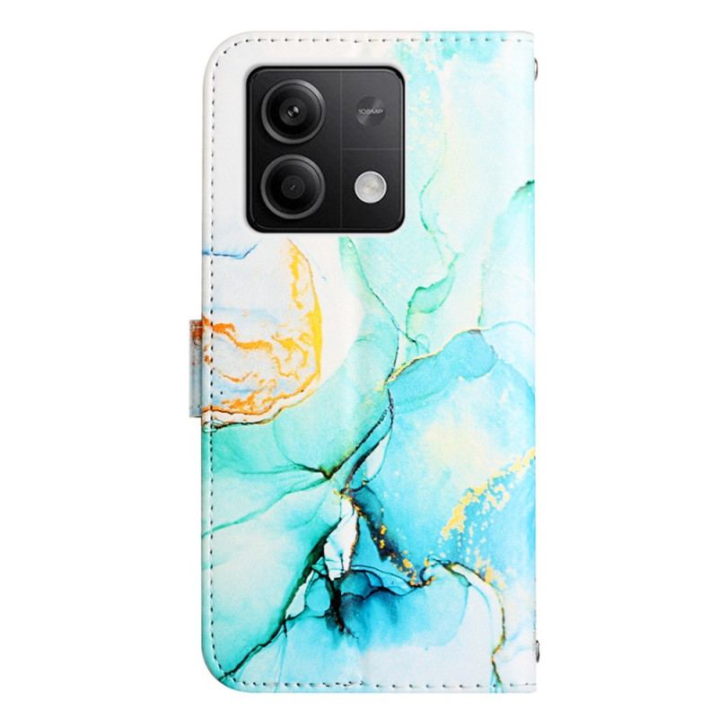 Etui Folio Do Xiaomi Redmi Note 13 5g Marmurowy Pasek