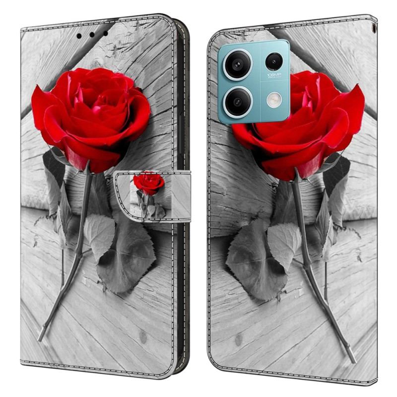 Etui Folio Do Xiaomi Redmi Note 13 5g Różowy