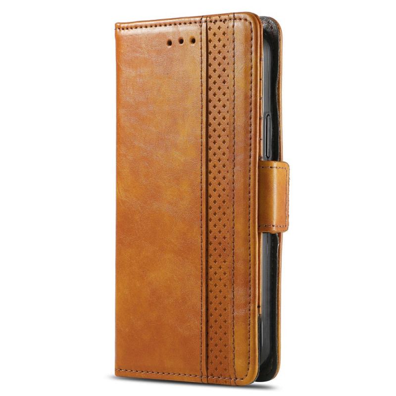 Etui Folio Do Xiaomi Redmi Note 13 5g Vintage Z Blokadą Rfid Caseneo