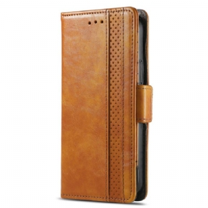 Etui Folio Do Xiaomi Redmi Note 13 5g Vintage Z Blokadą Rfid Caseneo