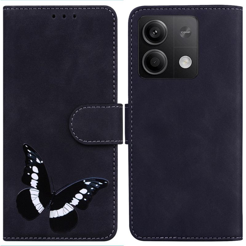 Etui Folio Do Xiaomi Redmi Note 13 5g Wzór Motyla