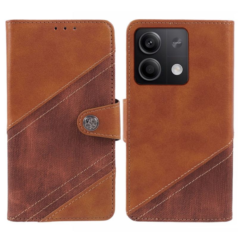 Etui Folio Xiaomi Redmi Note 13 5g Bi-tekstura