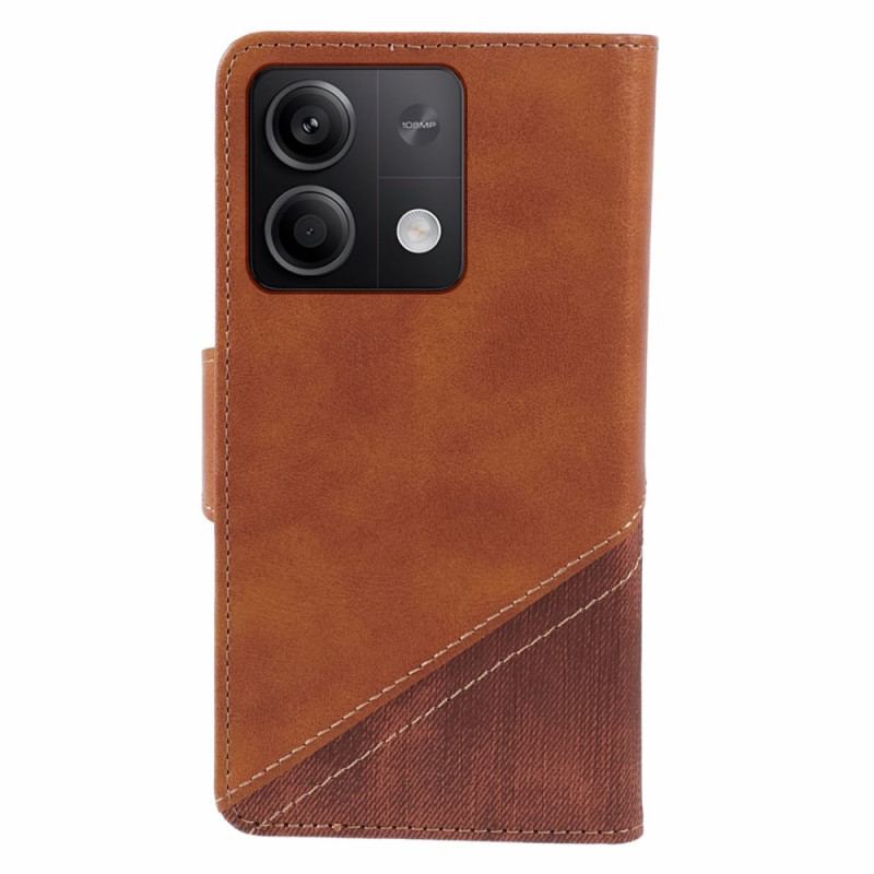 Etui Folio Xiaomi Redmi Note 13 5g Bi-tekstura