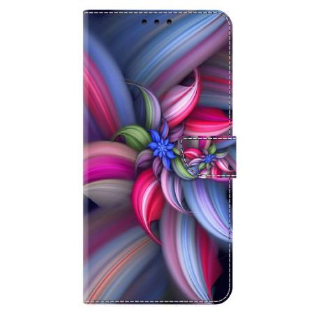 Etui Folio Xiaomi Redmi Note 13 5g Kolorowe Kwiaty