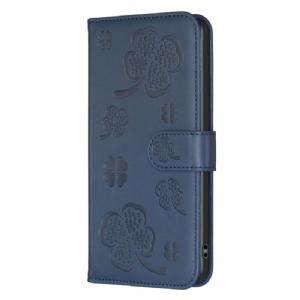 Etui Folio Xiaomi Redmi Note 13 5g Koniczyny Etui Ochronne