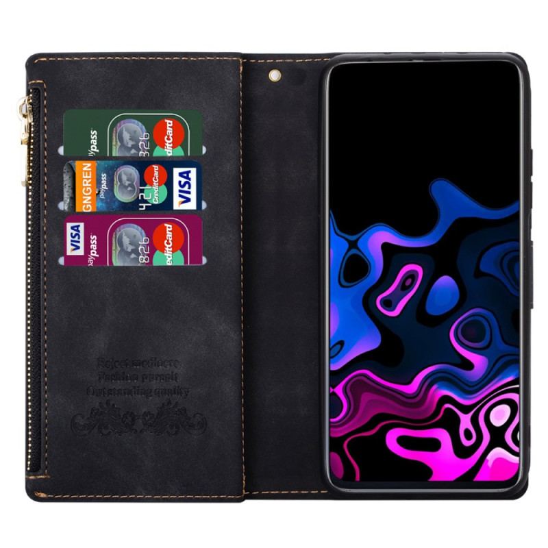 Etui Folio Xiaomi Redmi Note 13 5g Linie Wielofunkcyjne