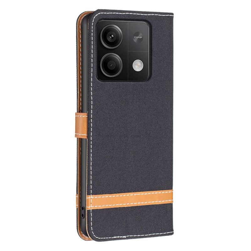 Etui Folio Xiaomi Redmi Note 13 5g Materiał Paska