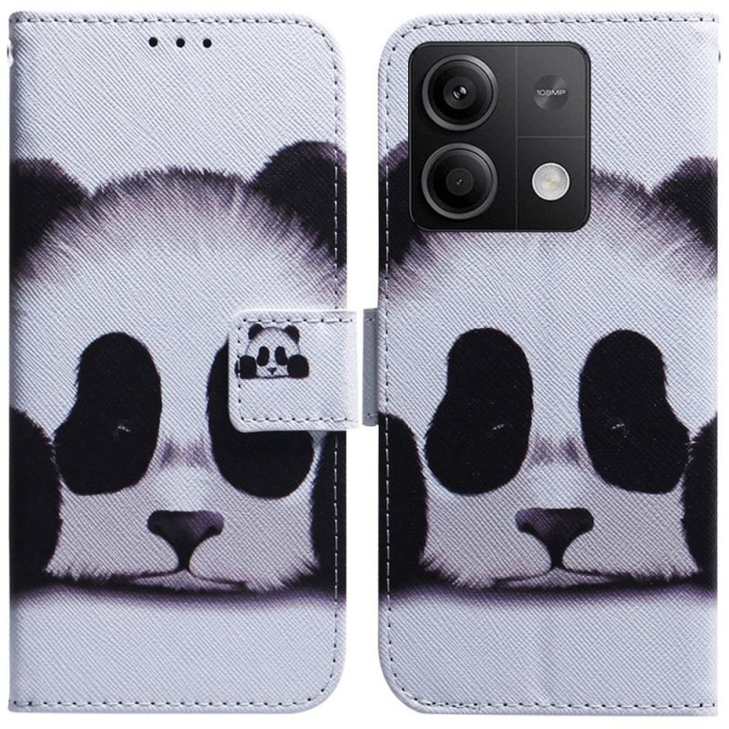 Etui Folio Xiaomi Redmi Note 13 5g Panda Etui Ochronne