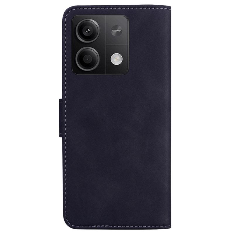 Etui Folio Xiaomi Redmi Note 13 5g Widoczne Szwy