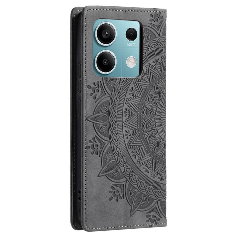 Flip Kotelot Do Xiaomi Redmi Note 13 5g Wzór Mandali