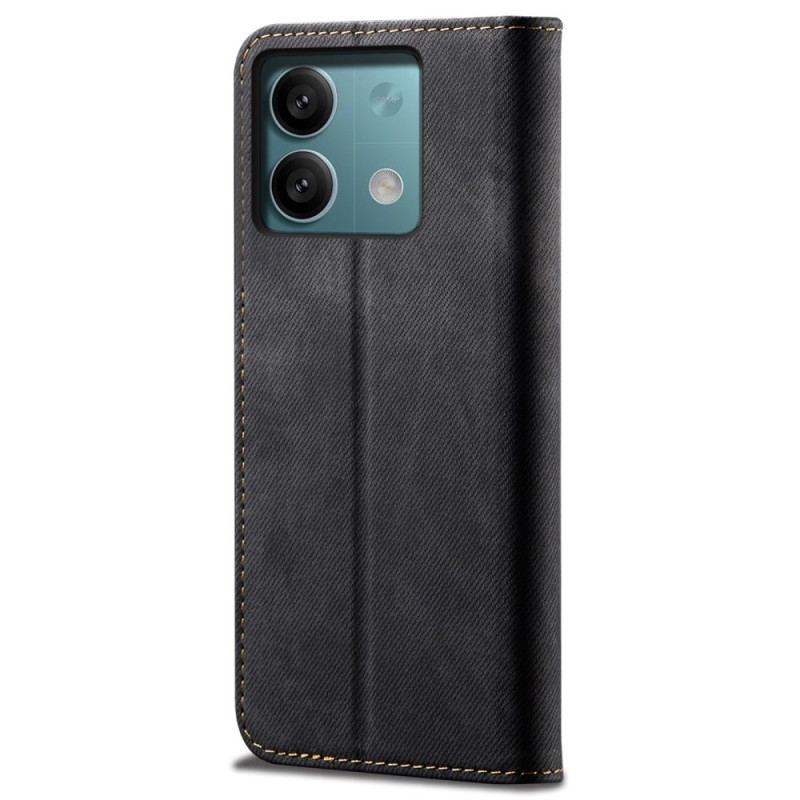 Flip Kotelot Xiaomi Redmi Note 13 5g Etui Na Telefon Tkanina Dżinsowa