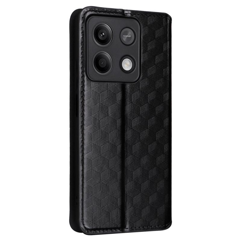 Flip Kotelot Xiaomi Redmi Note 13 5g Kostki 3d Etui Ochronne