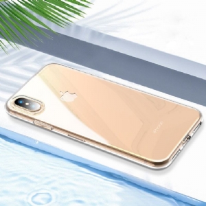 Etui do iPhone XS Max Biznes Przezroczysty Silikon