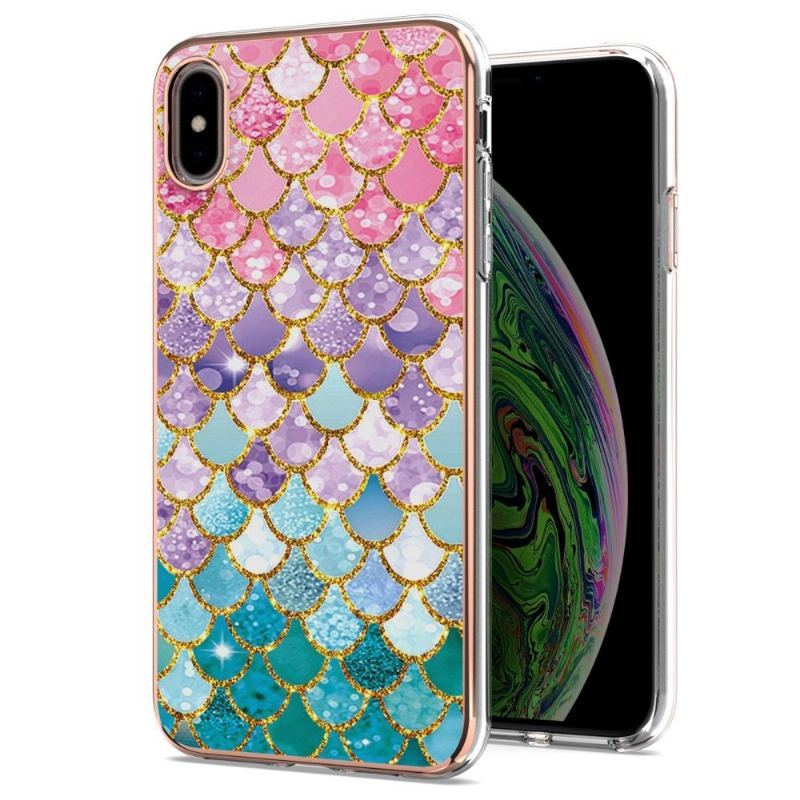 Etui do iPhone XS Max Biznes Skala Wzór