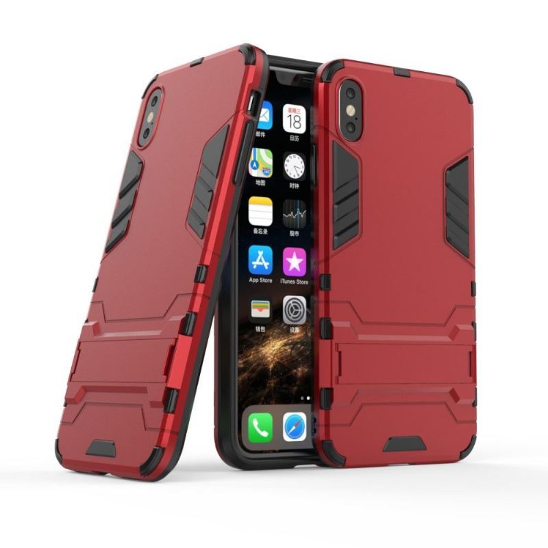 Etui do iPhone XS Max Cool Guard Ze Zintegrowaną Podstawą