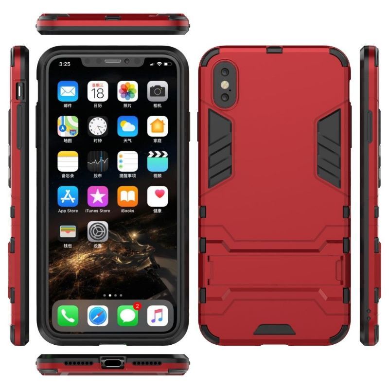 Etui do iPhone XS Max Cool Guard Ze Zintegrowaną Podstawą