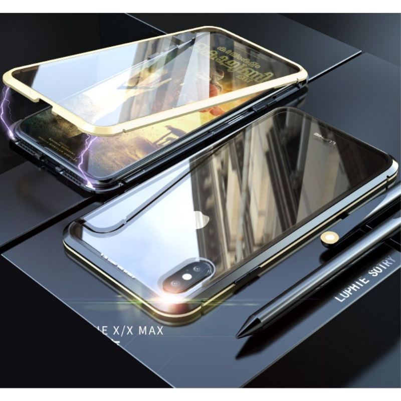 Etui do iPhone XS Max Integral 360 Stopni Ze Szkłem Hartowanym