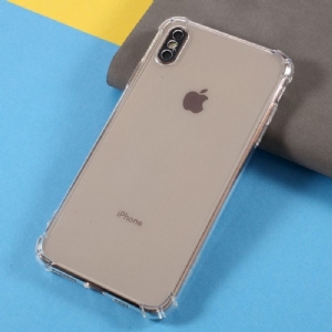 Etui do iPhone XS Max Przezroczyste Wzmocnione Narożniki