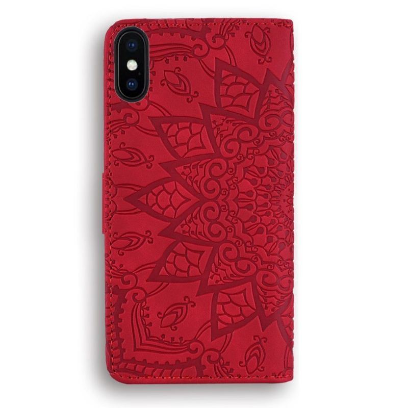 Etui Folio do iPhone XS Max Leïla - Orientalny Kwiat