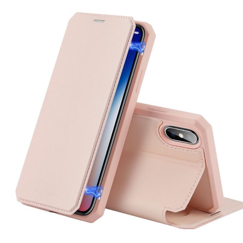 Etui Folio do iPhone XS Max Obrzeża Etui Magnetyczne Serii X