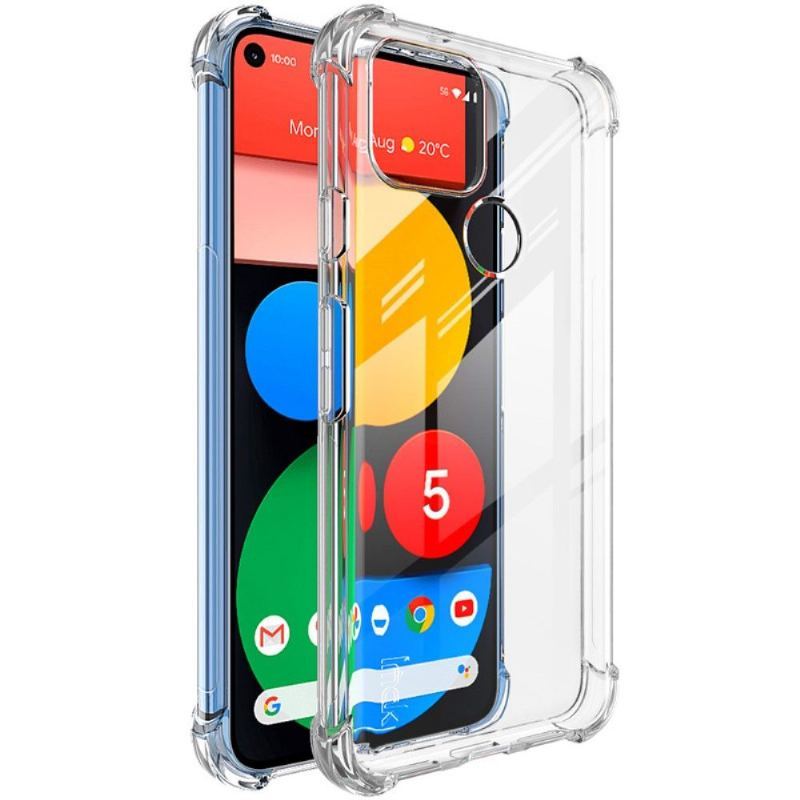 Futerały do Google Pixel 5 Obrzeża Class Protect Wyczyść