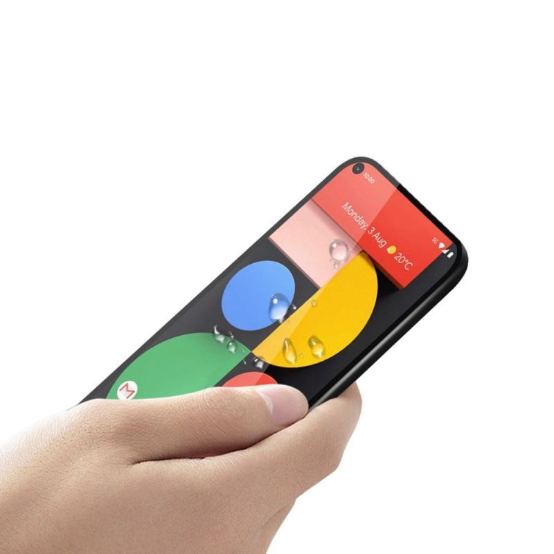 Pełne Zabezpieczenie Ekranu Ze Szkła Hartowanego Google Pixel 5