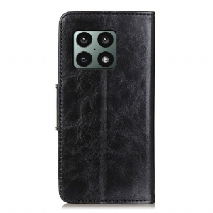 Etui do OnePlus 10 Pro Anti-fall Edouard Classic Faux Leather