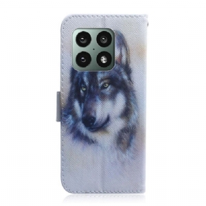 Etui do OnePlus 10 Pro Classic Wilk Funkcja Wsparcia Wzoru