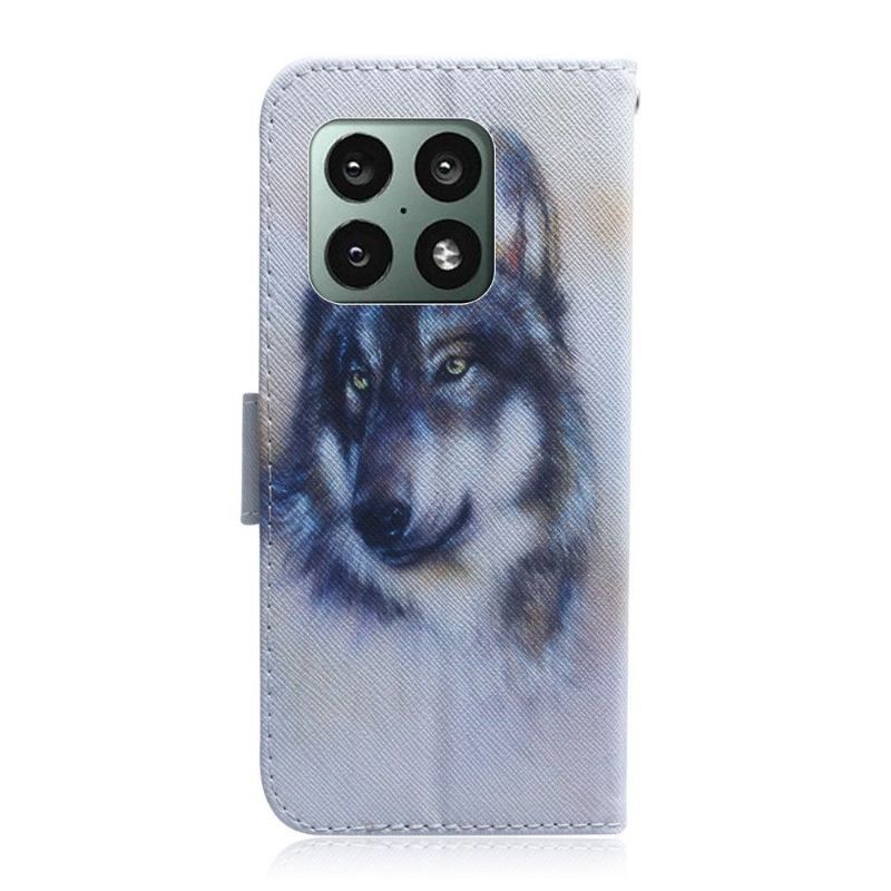 Etui do OnePlus 10 Pro Classic Wilk Funkcja Wsparcia Wzoru