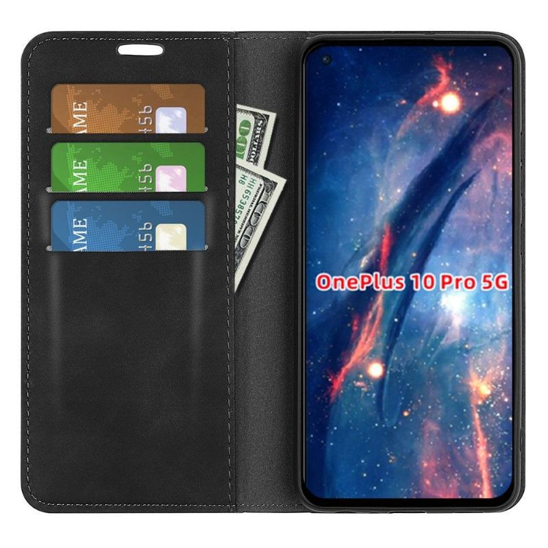 Etui do OnePlus 10 Pro Faux Skórzany Stojak Funkcyjny