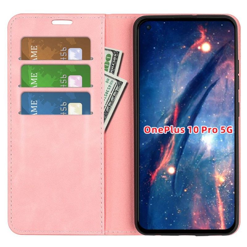 Etui do OnePlus 10 Pro Faux Skórzany Stojak Funkcyjny