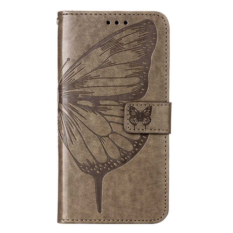 Etui Folio do OnePlus 10 Pro Butterfly Flower Posiadacz Karty